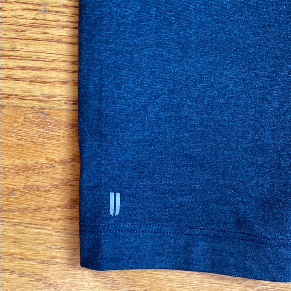 NOBULL High Rise Crop Heathered Midnight Matte XS - Picture 2 of 6